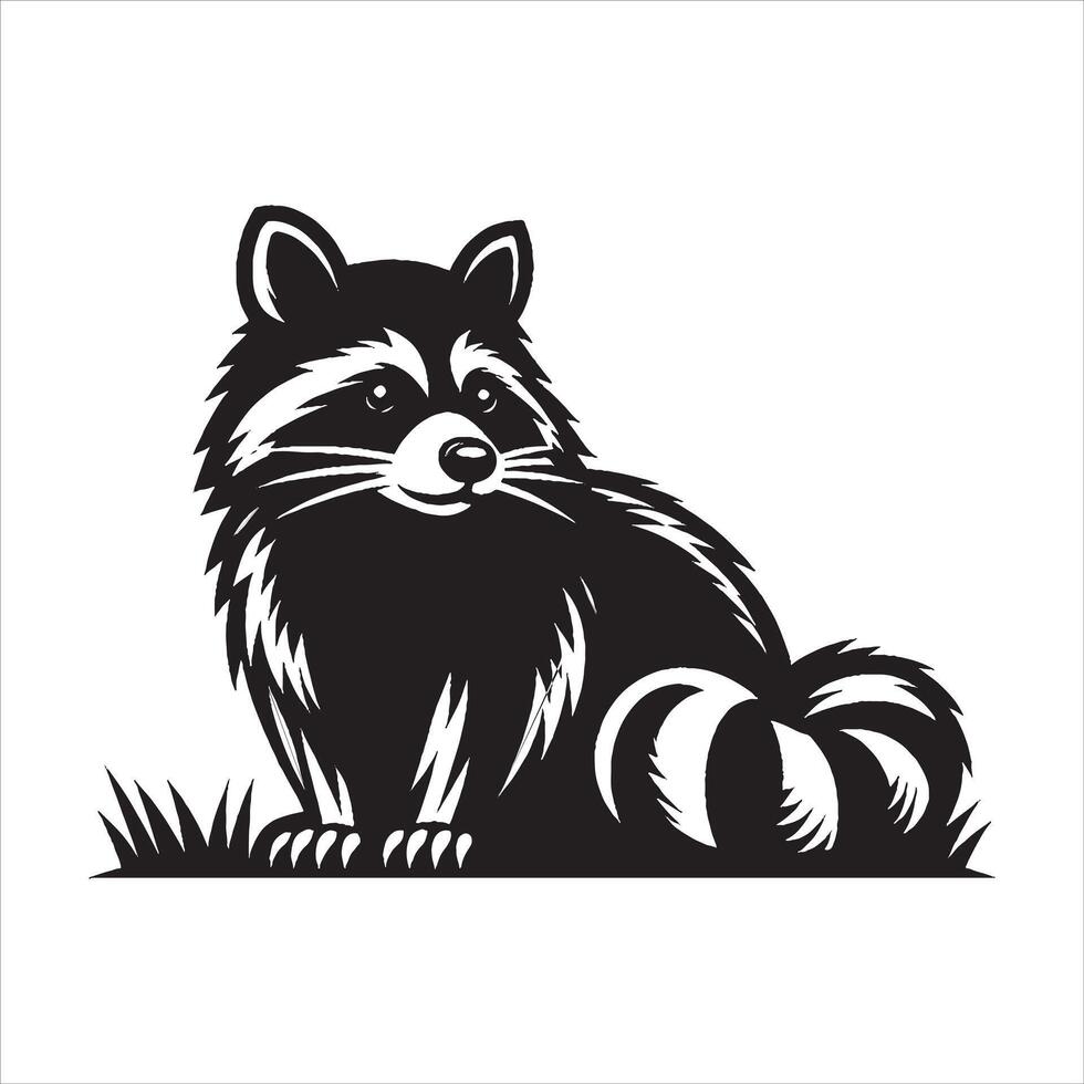 What Do Raccoons Eat vector