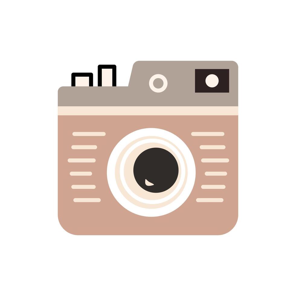 Vintage Palloroid Camera Clip Art for Photography Enthusiasts vector