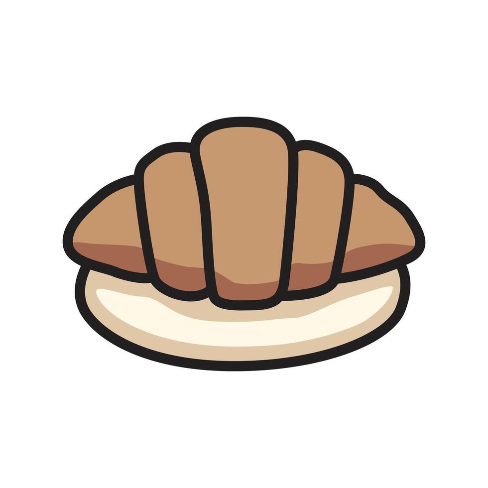 Delicious Croissant Clip Art for Bakery and Breakfast Designs vector