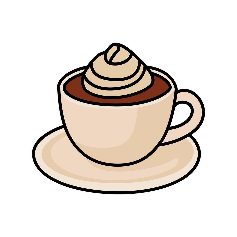 Charming Coffee Mug Clip Art for Cozy Beverage Designs vector