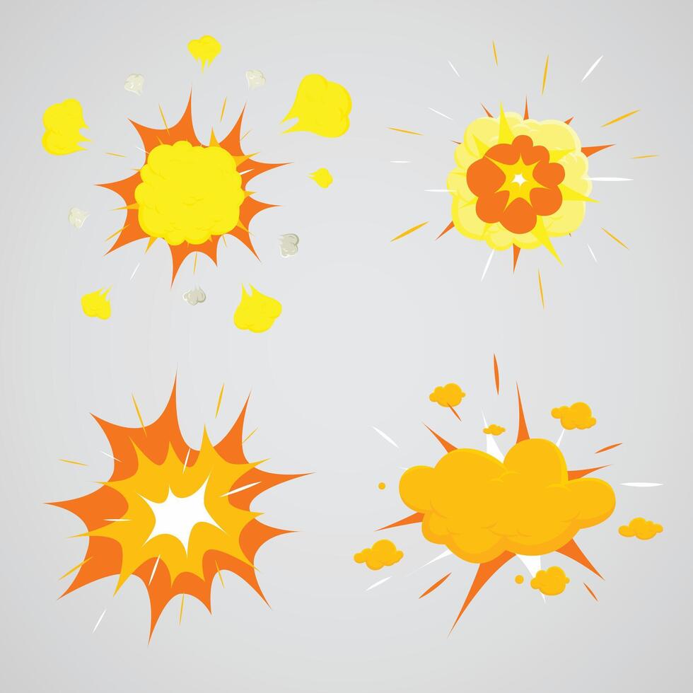 smoke bomb gas star bubble cartoon illustration design for decorate promotion sale price vector