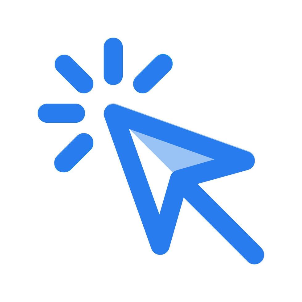 A blue arrow pointing to a light vector