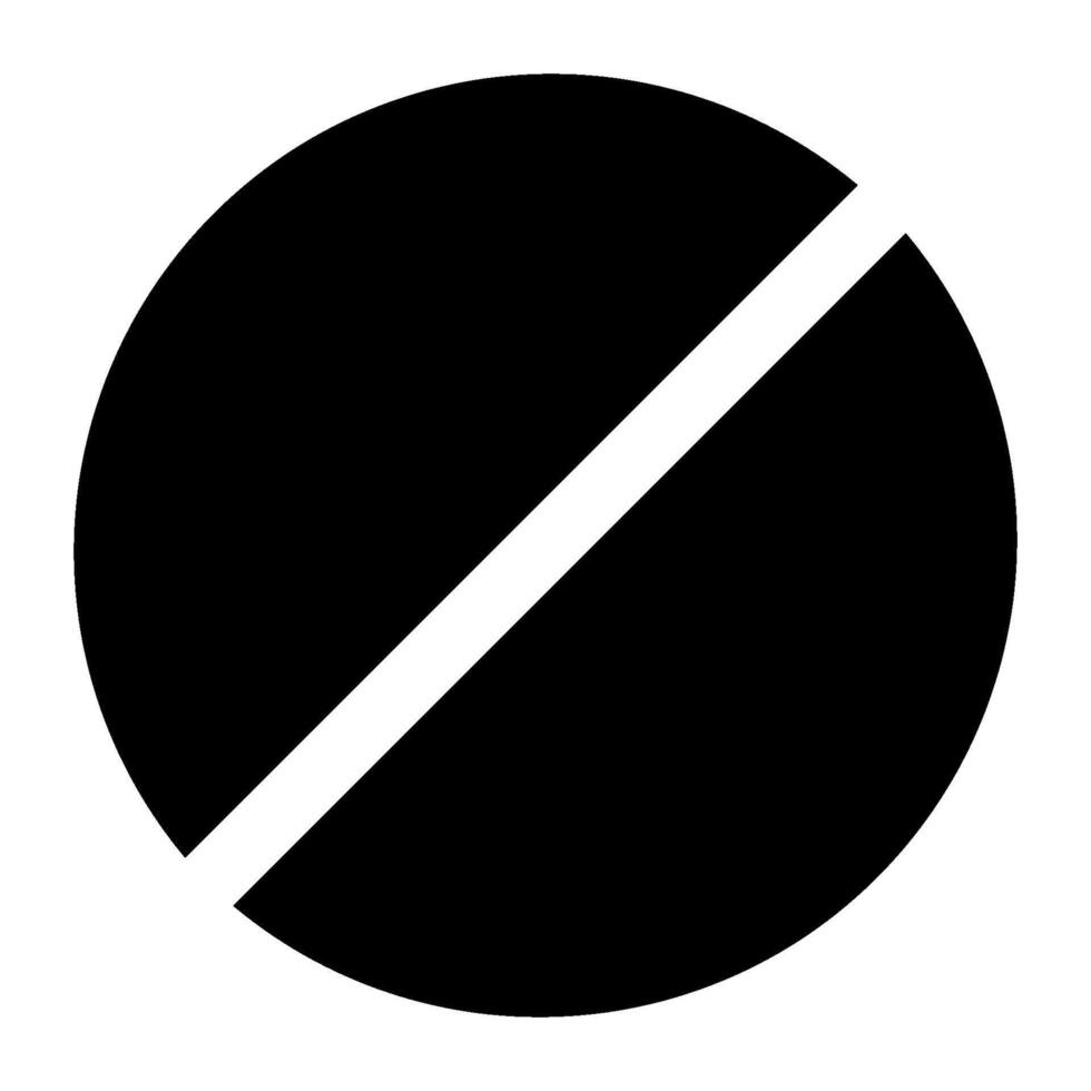 No entry sign icon illustration vector
