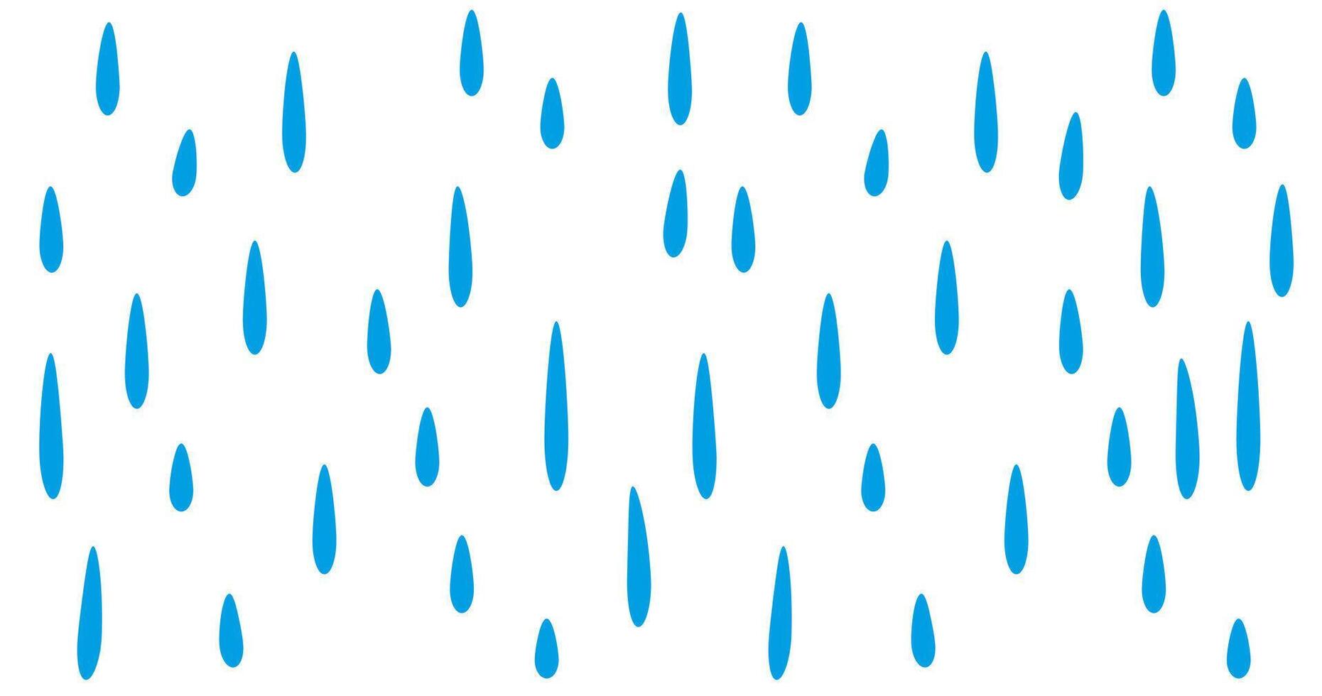 Raindrop flat icon design. Isolated on white background. vector