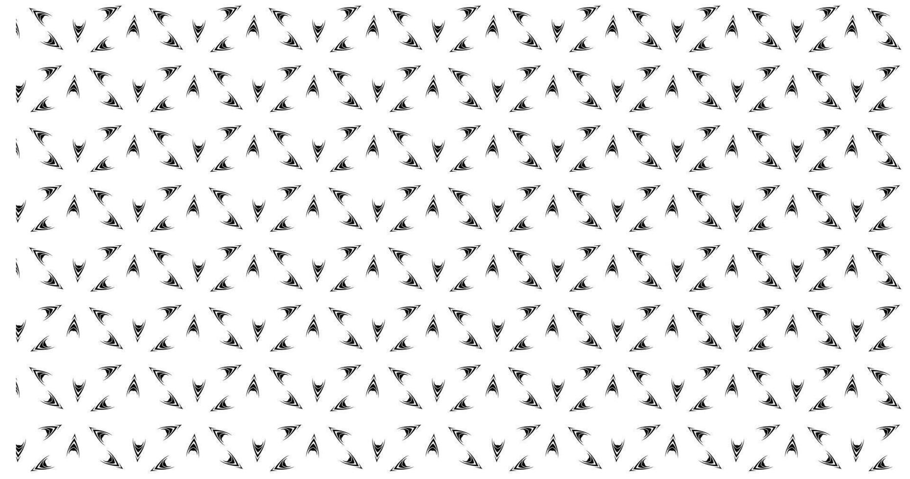 Seamless monochrome pattern. Repeating geometric elements. Stylish background design vector