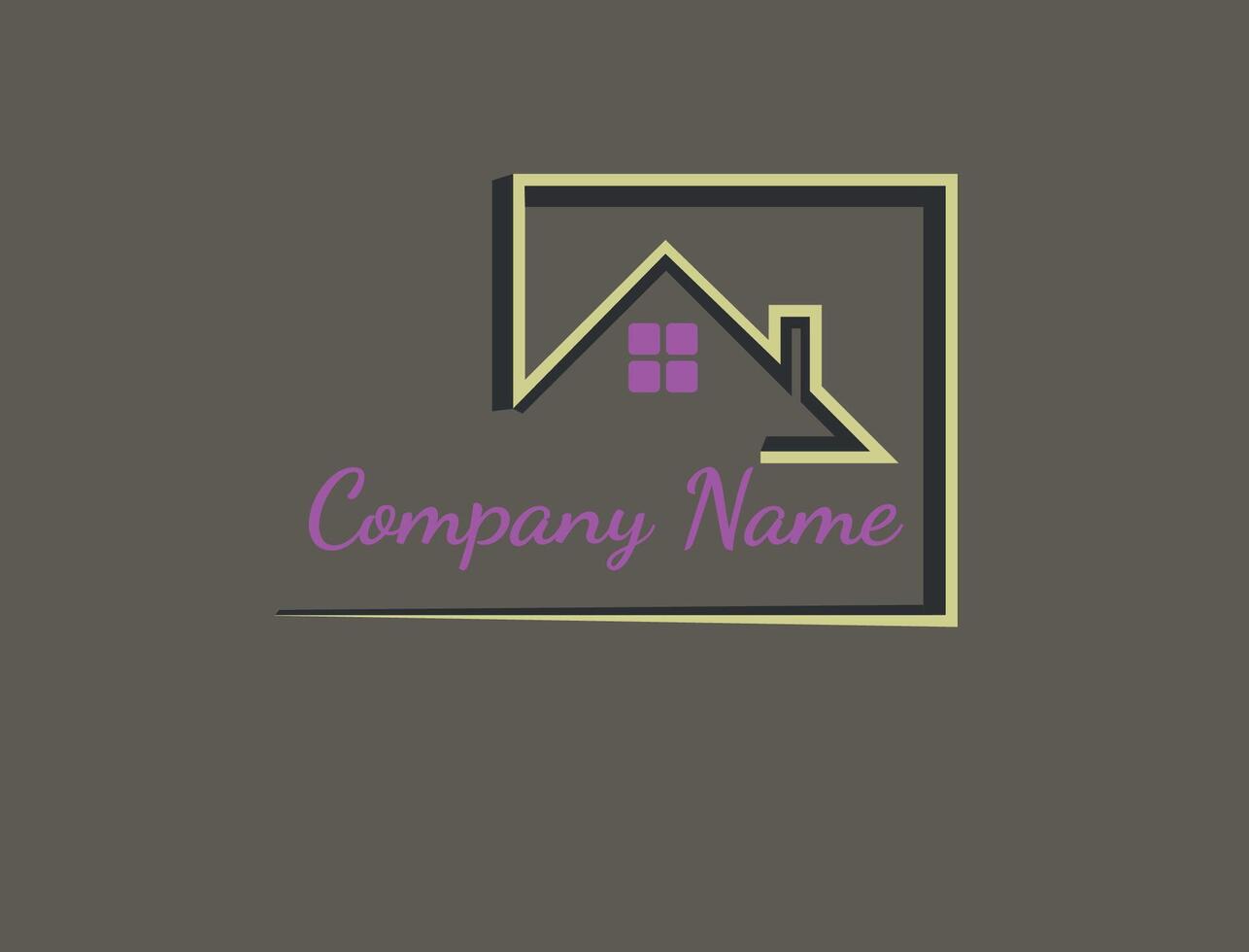 Luxury Best Real Estate Logo vector