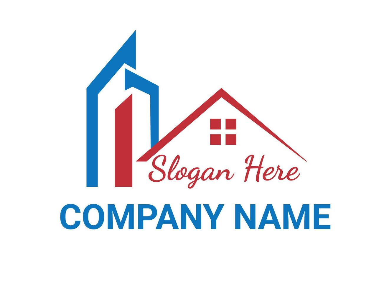 Housing Real Estate Logo Design vector