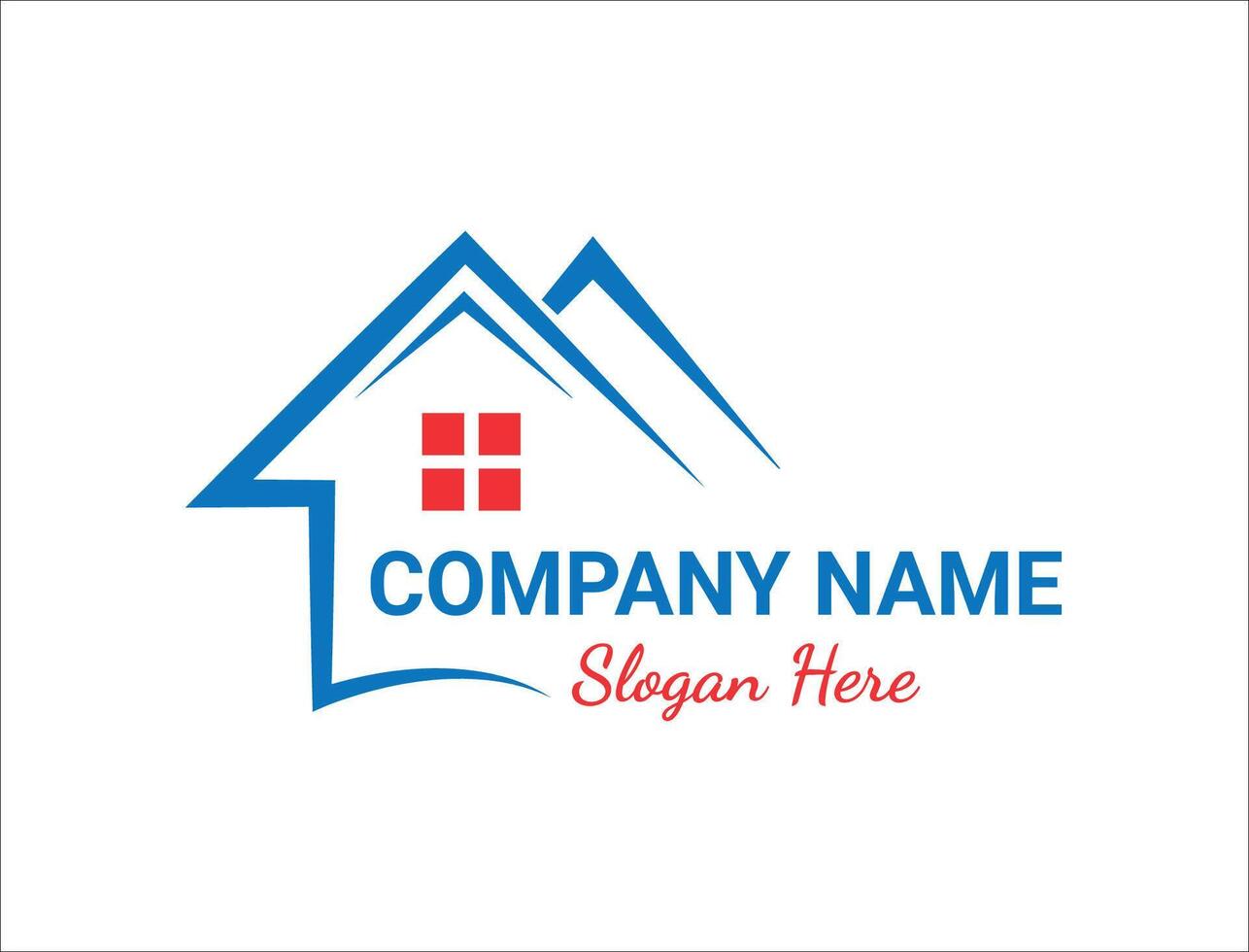 Luxury Real Estate Logo Design vector