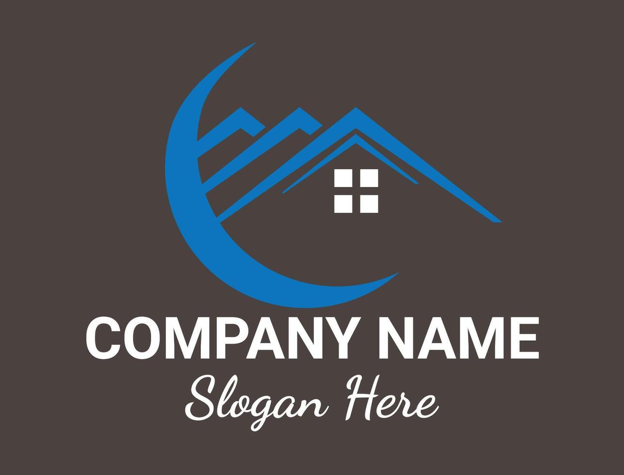 Unique Real Estate Logo vector