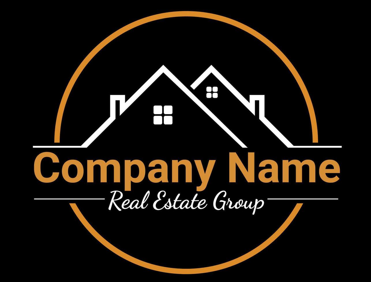 Premium Real Estate Logo Design vector