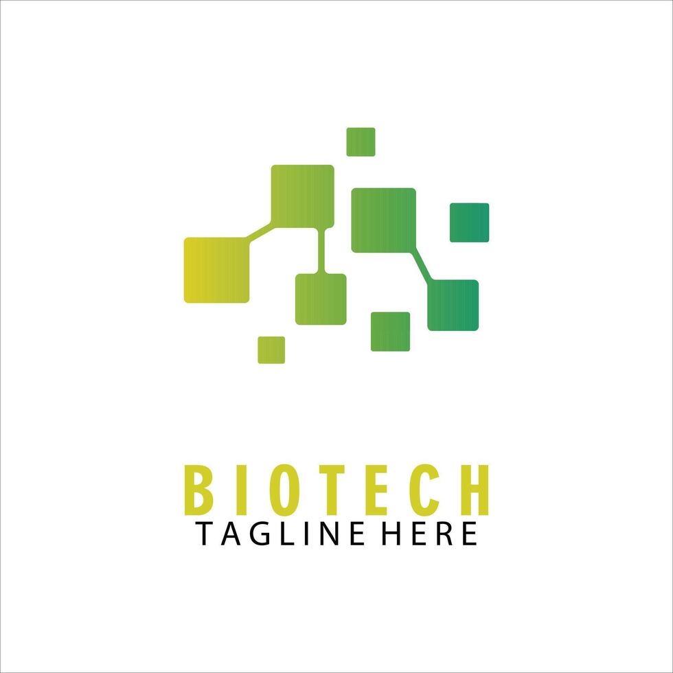 Biotech Logo Design Inspiration - vector