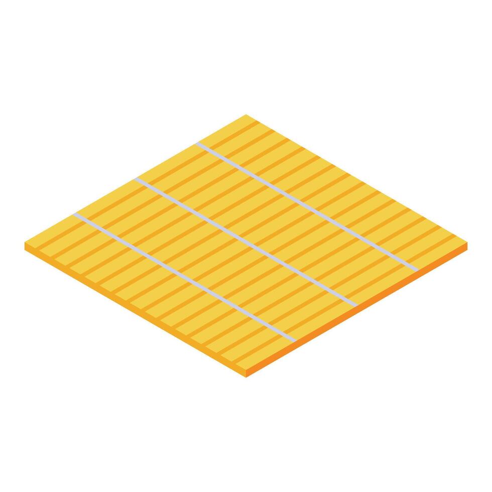 Bamboo mat for sushi showing traditional asian craftsmanship vector