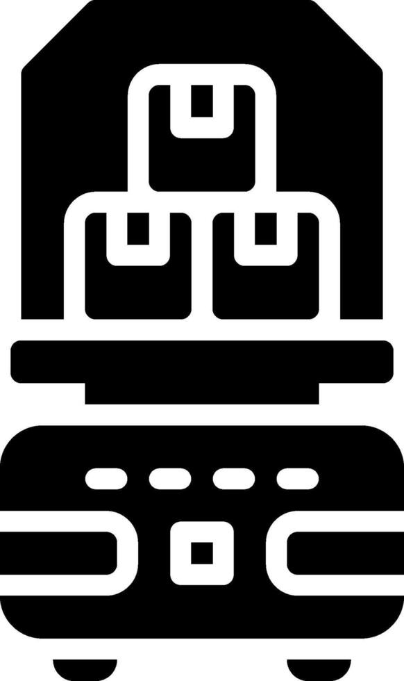 A black and white image of a printer vector
