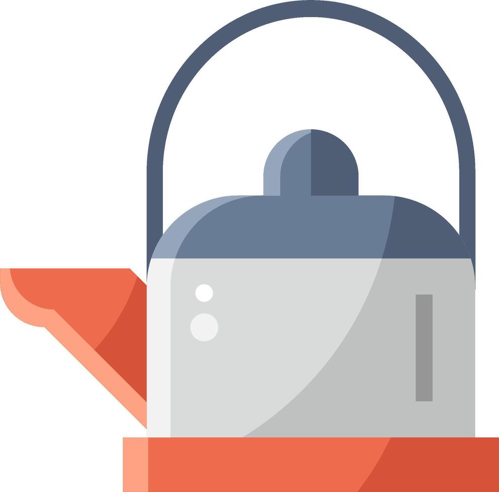 A watering can icon on a white background vector