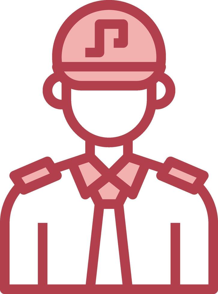 A man in a hat and tie with a pink letter vector