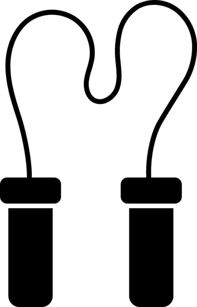A black and white illustration of two black and white pots vector