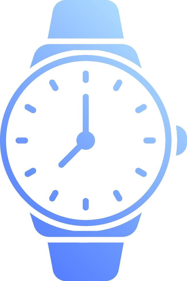 A watch icon on a white background vector