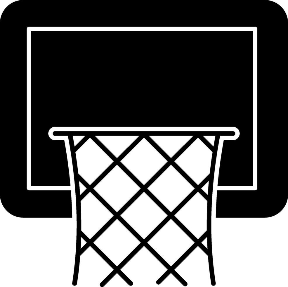 Basketball hoop clipart vector