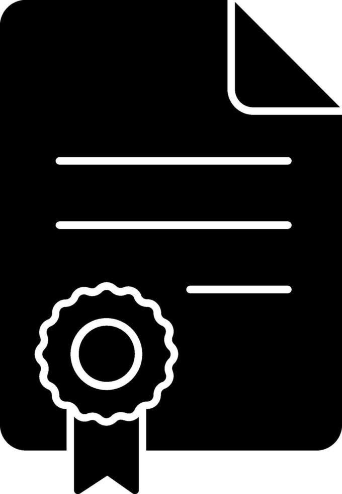 Certificate icon illustration vector