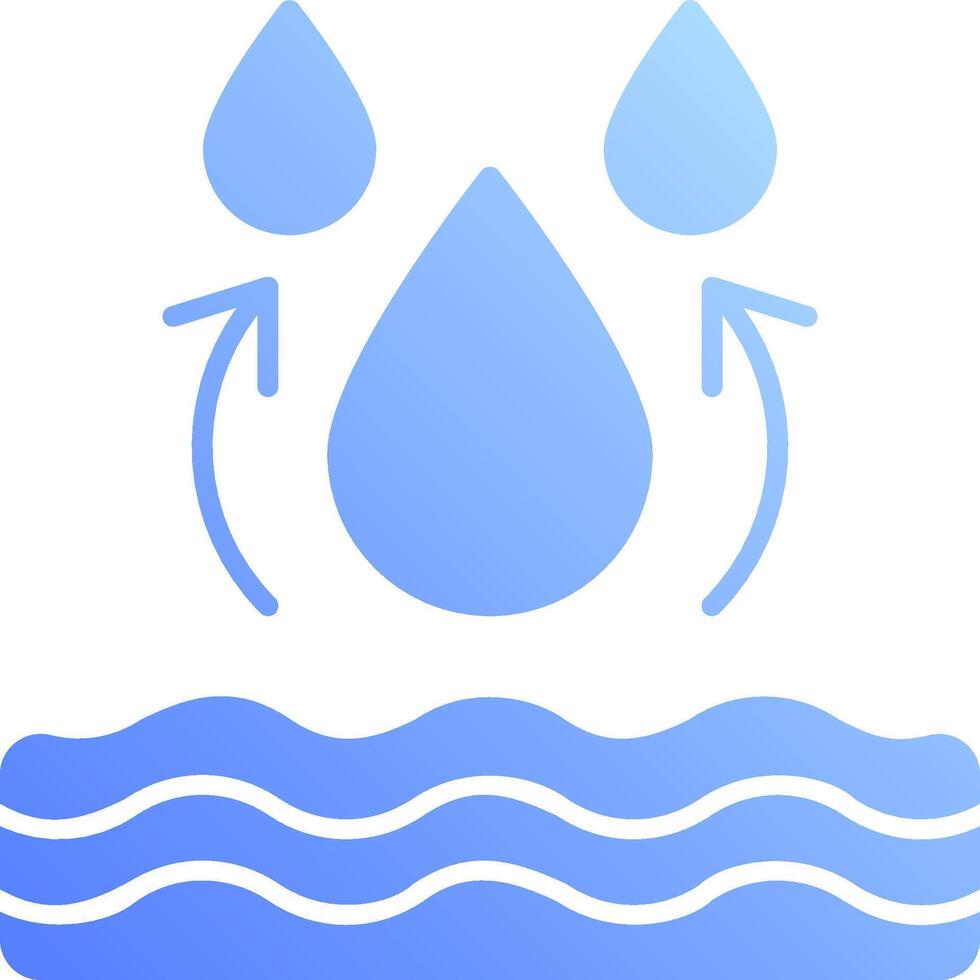 Water is life icon vector
