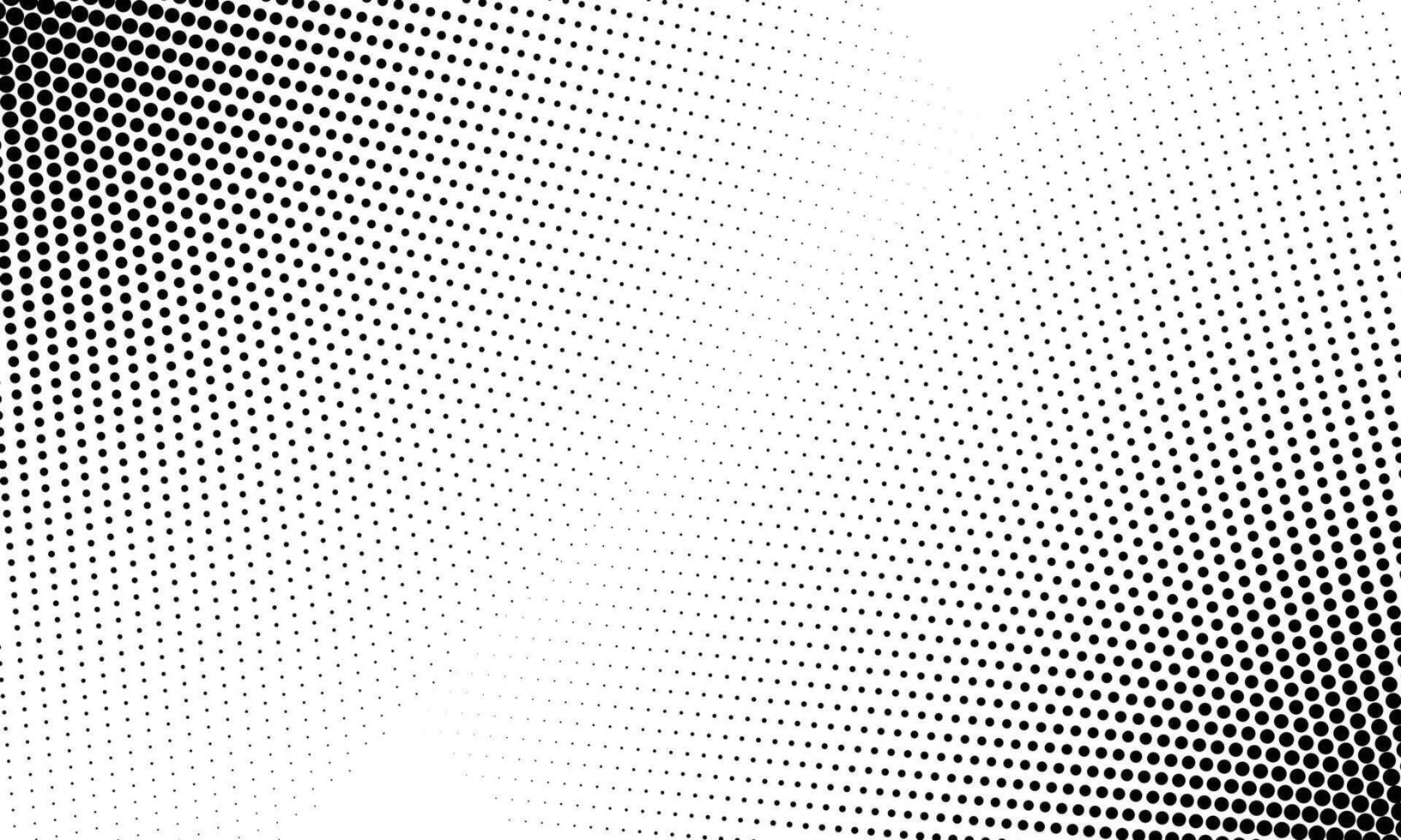 White background with blue round halftone pattern background vector