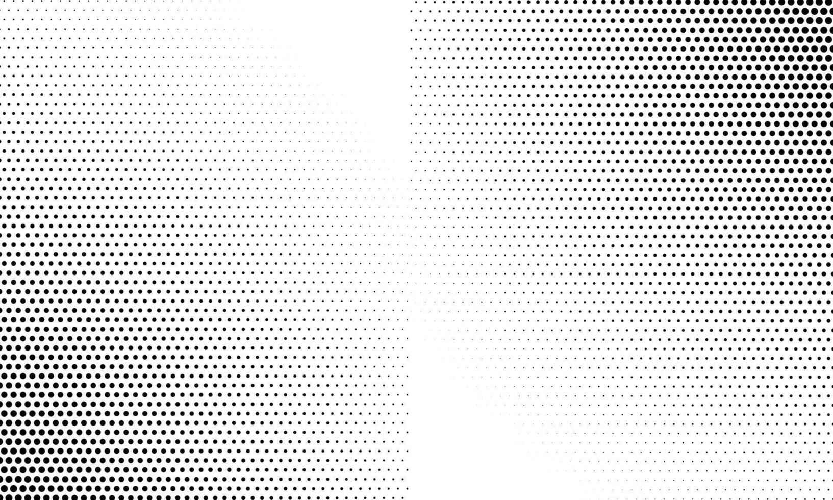Black and white halftone pattern background vector