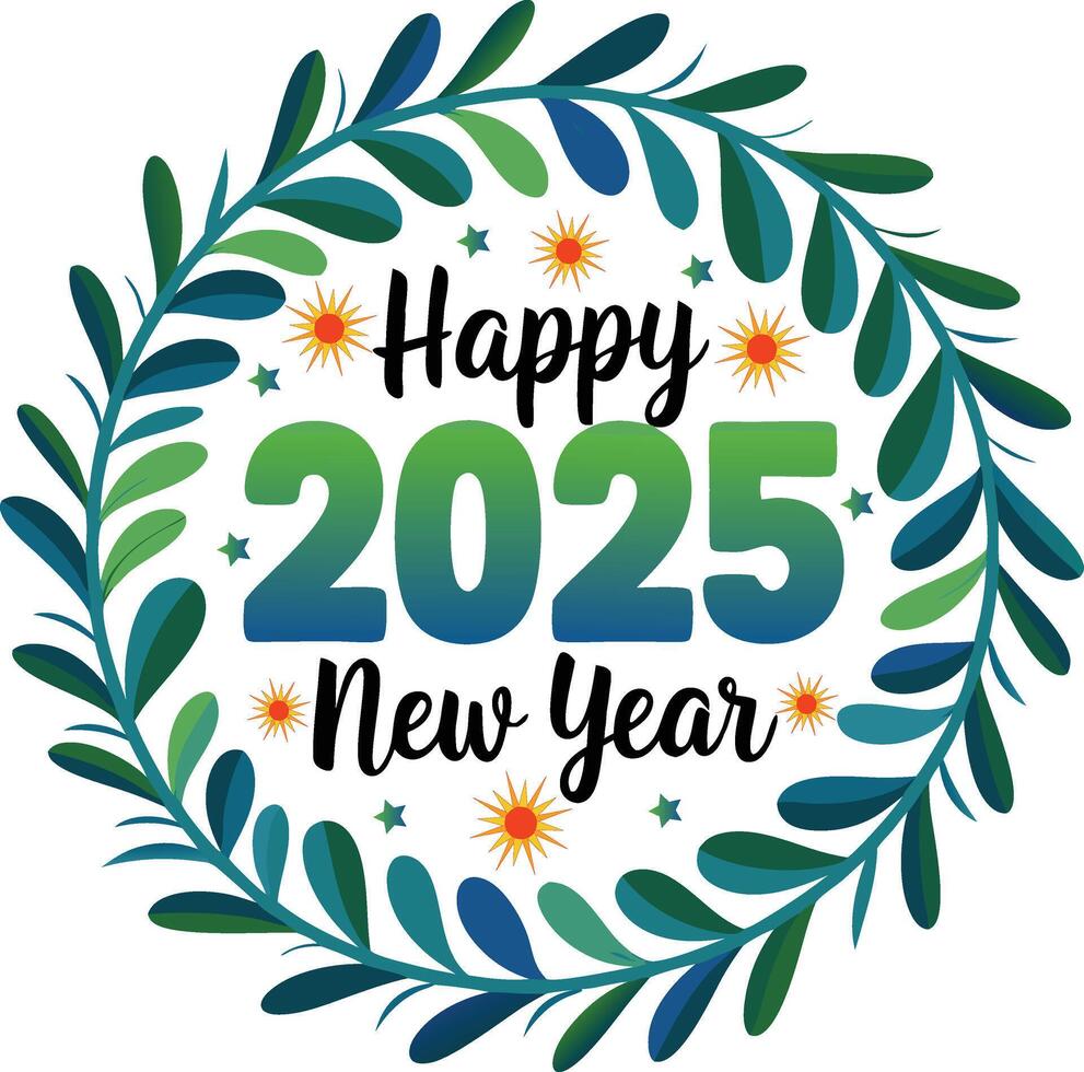 New Year 2025- Goals, Traditions and Celebrations. Start 2025 with exciting new traditions, goals, and celebrations. Learn ways to set resolutions, plan events, and spread joy for a memorable year. vector