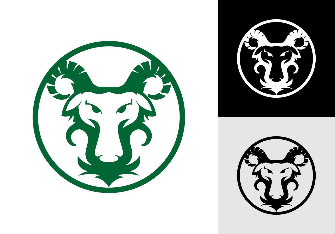Face of Sheep, Animal, Pictogram, illustration. vector