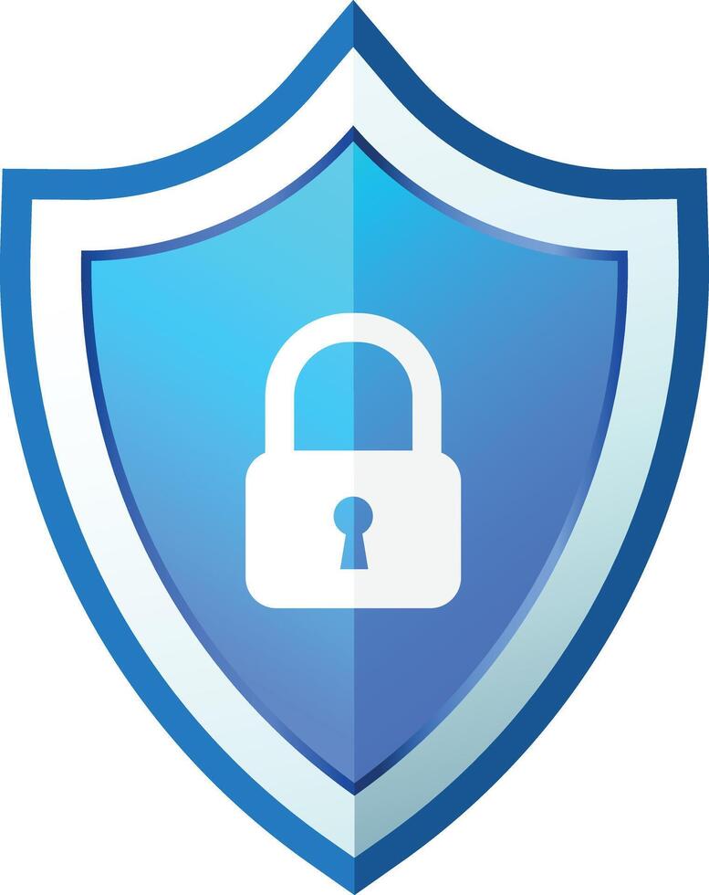 Security Shield Flat Icon vector