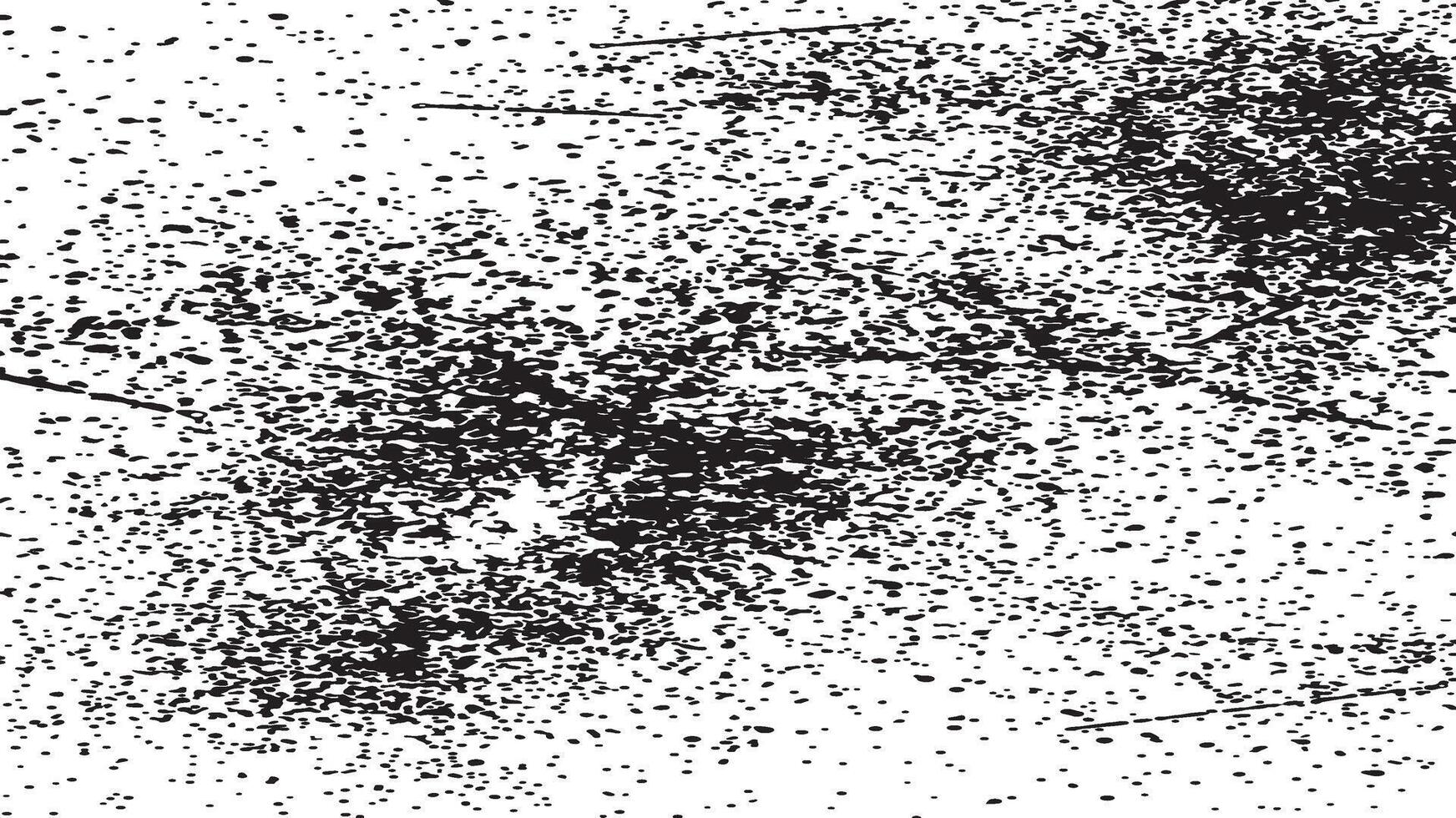 A black and white drawing of a bunch of black dots vector
