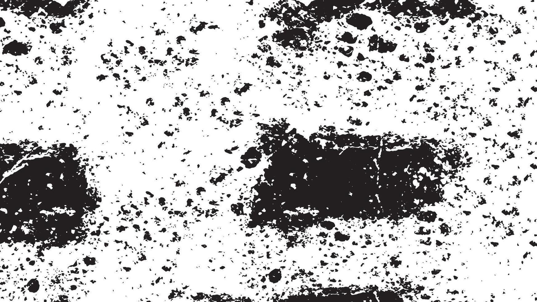 Black and white grunge texture seamless pattern illustration vector