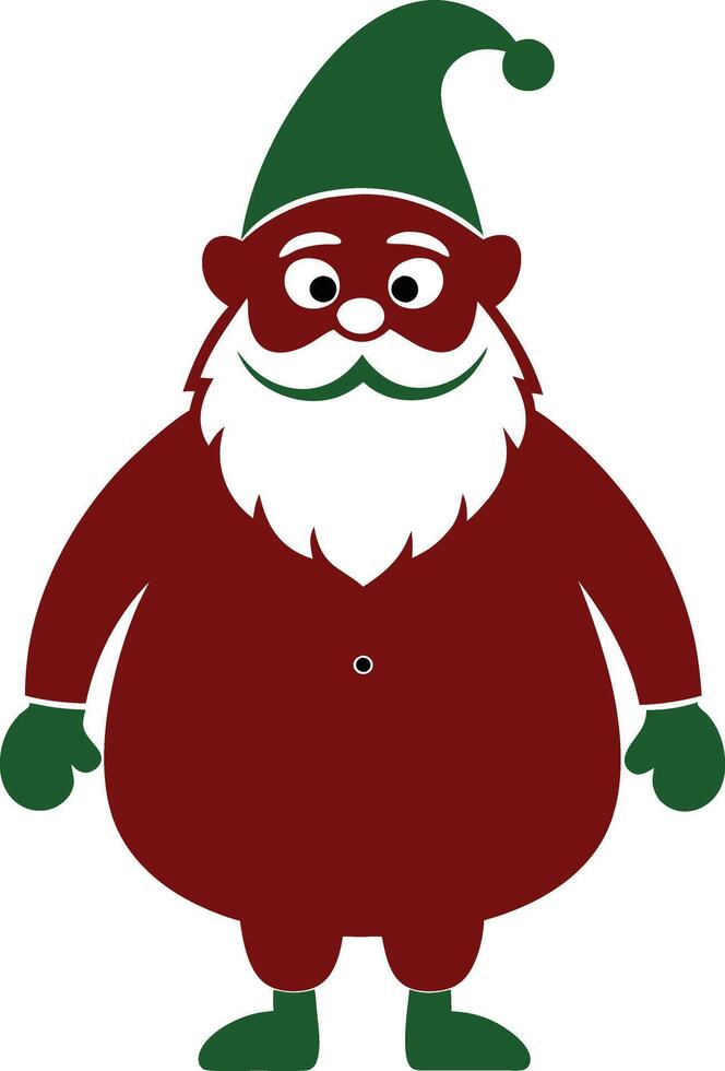Santa Claus Bridging Generations Through Joy, Giving, and Wonder vector