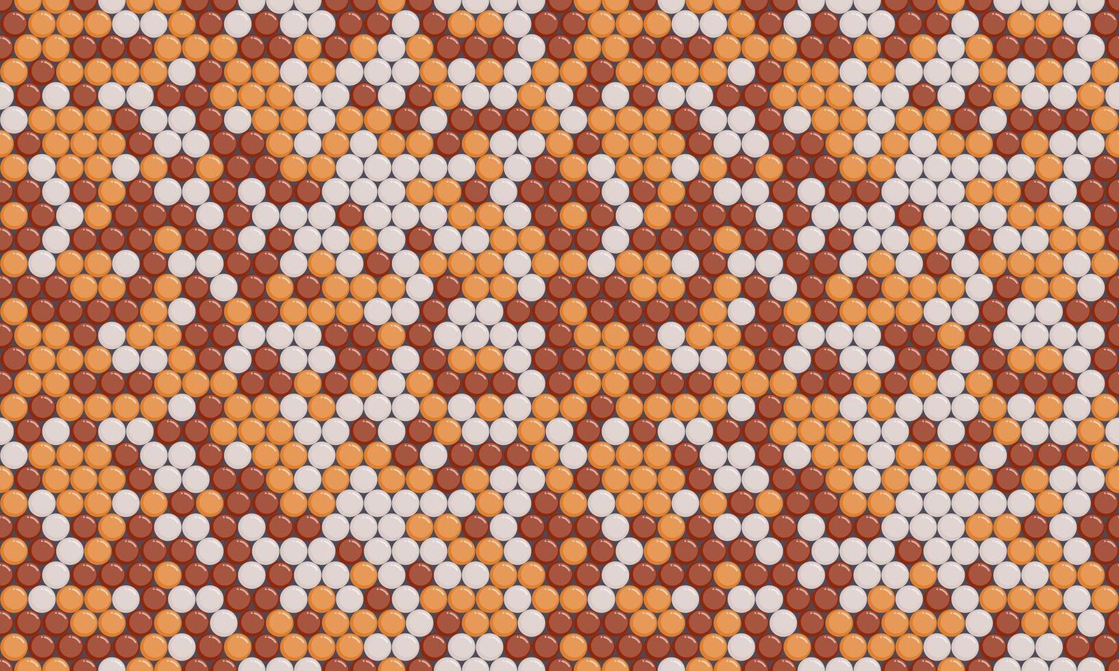 dotted pattern with colorful geometric circles. Perfect for textile, seamless wallpapers, and trendy abstract backgrounds for modern design. vector