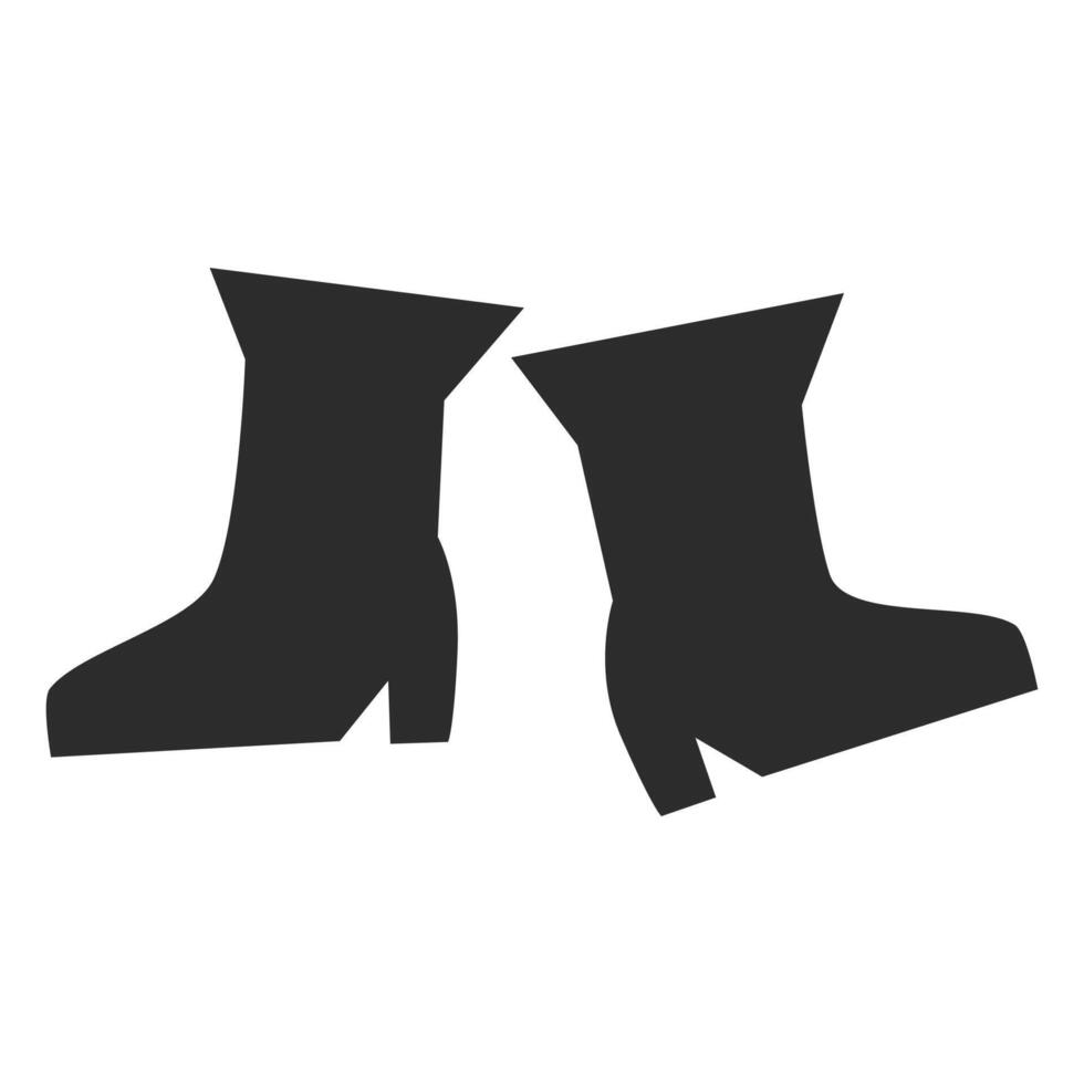 Halloween shoes witch shoes illustration on a white background vector