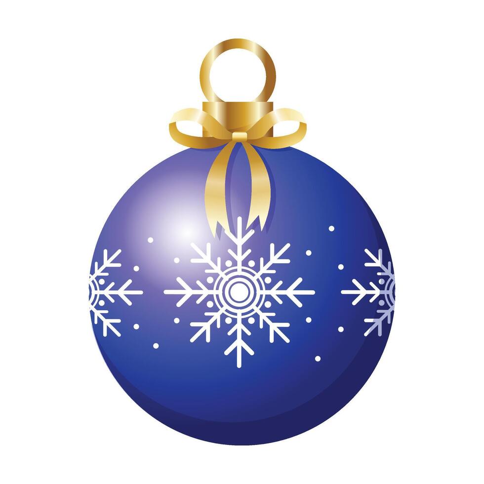 christmas balls illustration on a white background vector