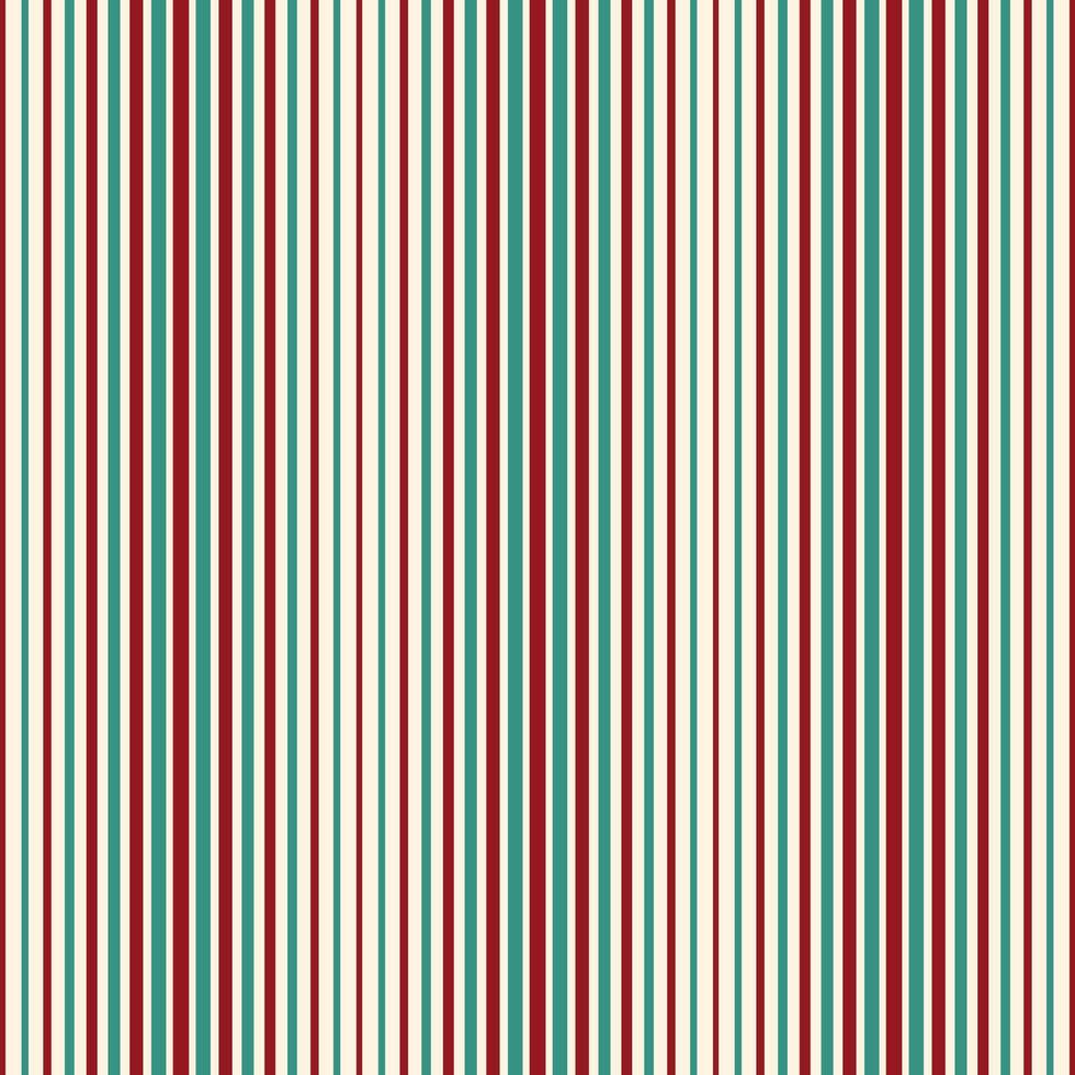 Christmas abstract stripes background, line pattern background with christmas color theme, retro christmas color vector