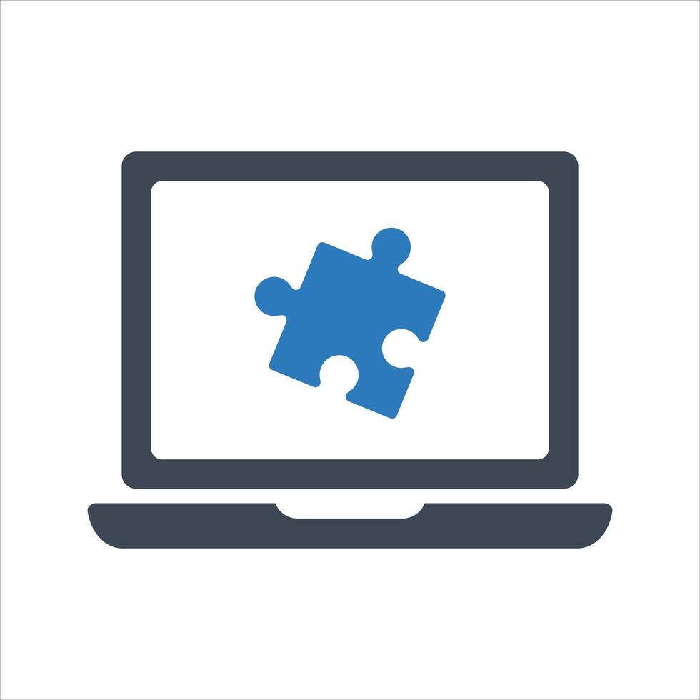 Web extensions icon vector