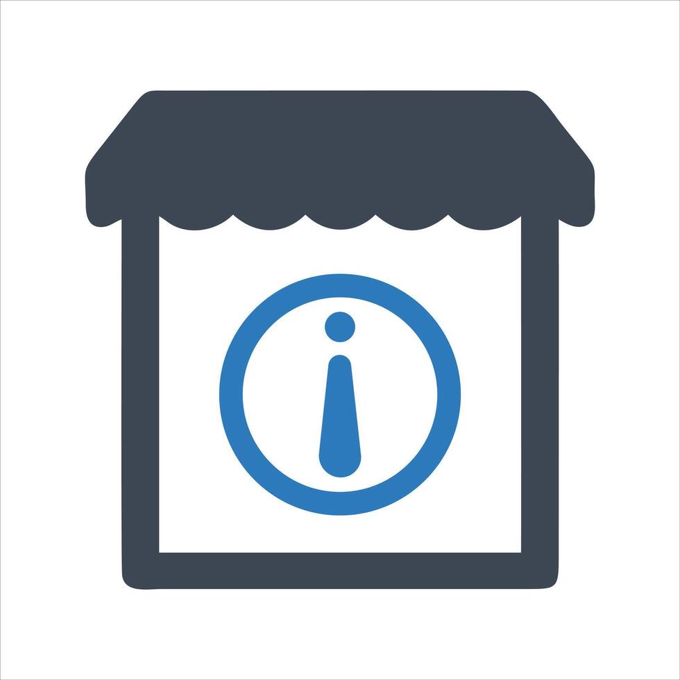 Information point icon. Customer service icon vector