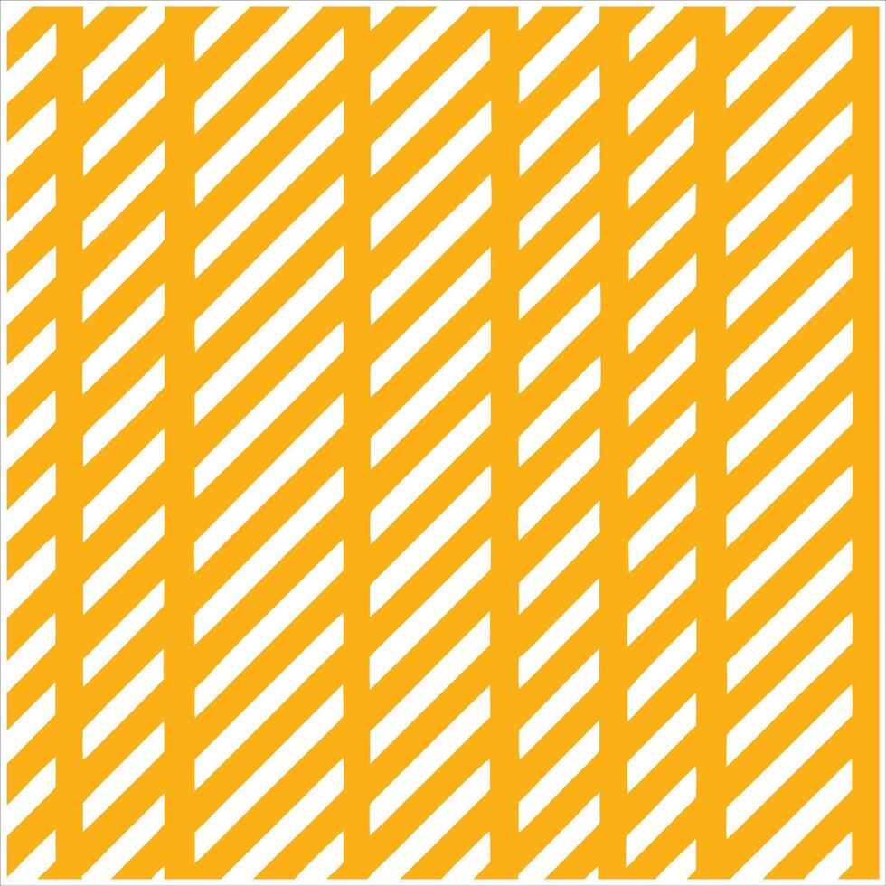 A yellow and white striped background with diagonal lines vector