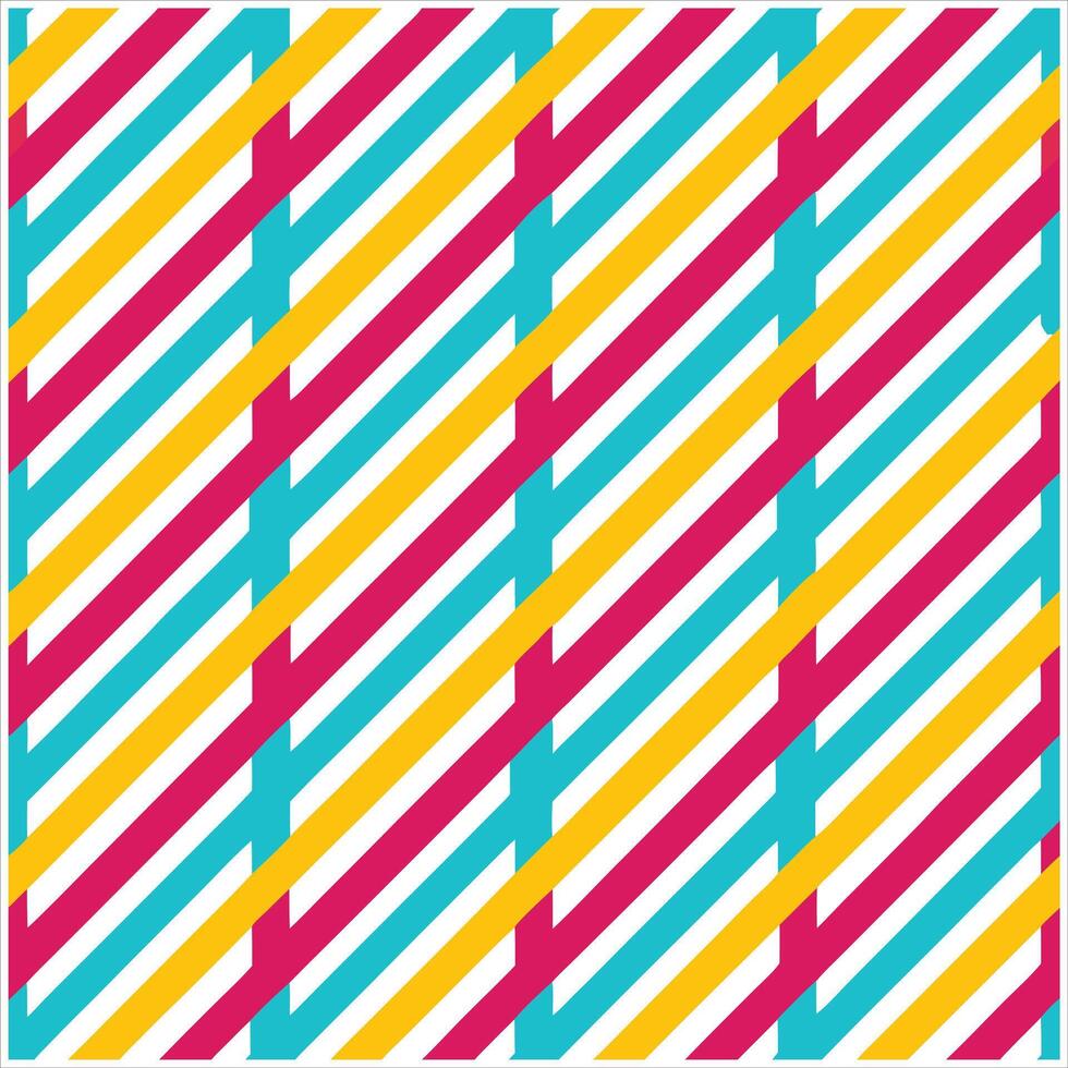A colorful diagonal pattern with diagonal lines vector