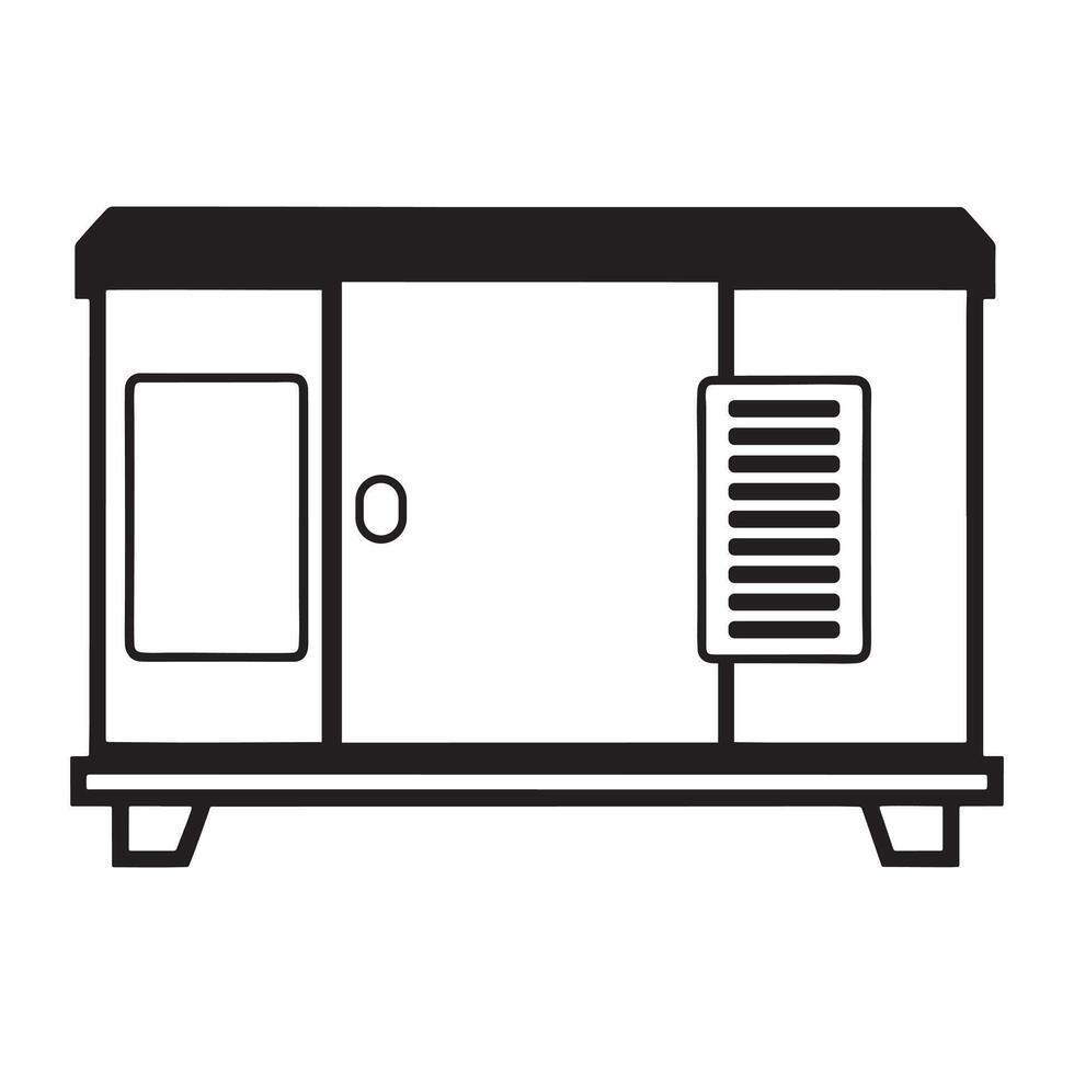 Detailed Canopy Generator Illustration vector