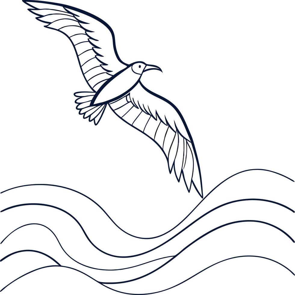 Embracing Serenity in Abstract Design. vector