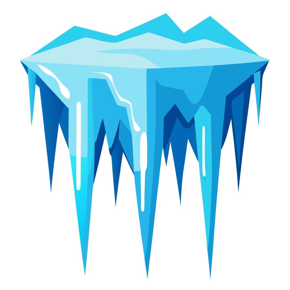 Winter Icicles Illustration vector