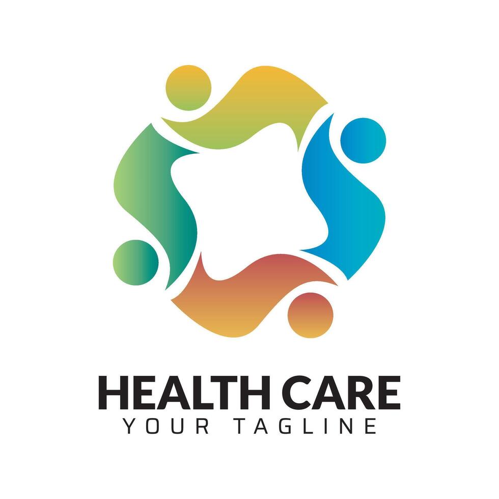 Health Man Logo Design vector