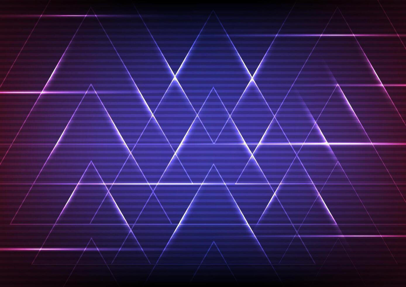 Digital technology on dark background. Abstract electric laser led concept. Design for , technology, digital, tech, template, neon, light, led, glow. vector