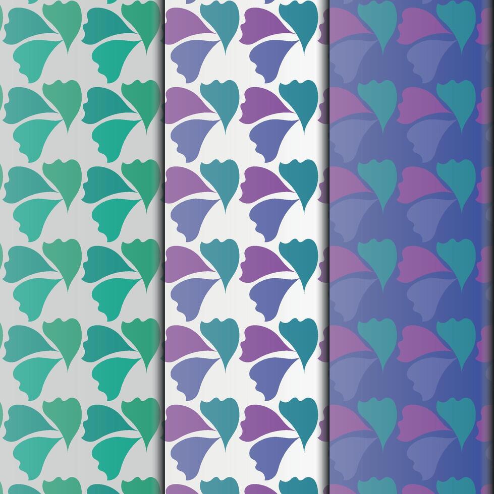 Seamless pattern design template vector
