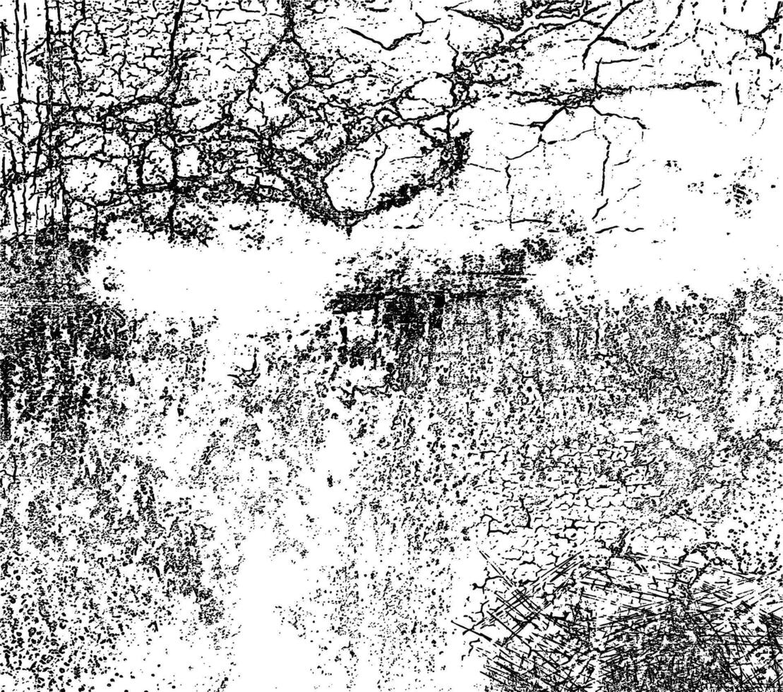 a black and white texture of a distressed old wall vector