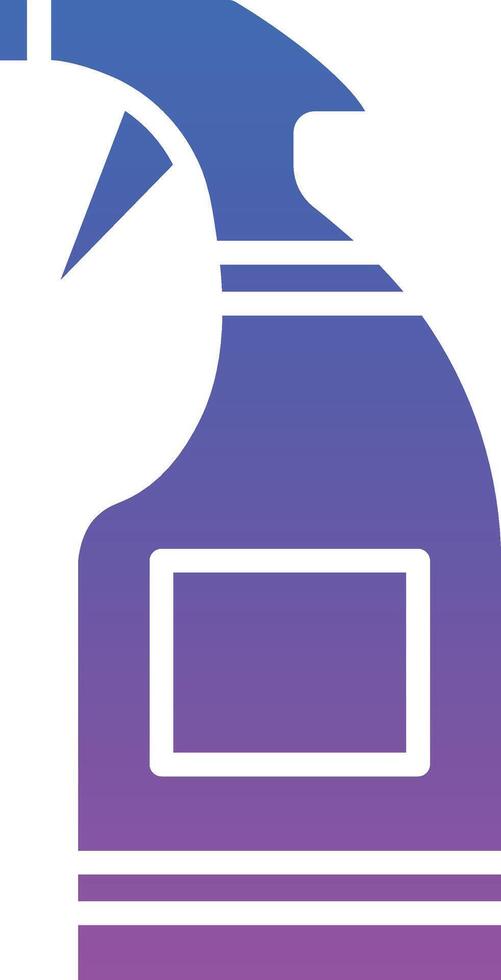 Cleaning Spray Illustration Icon vector