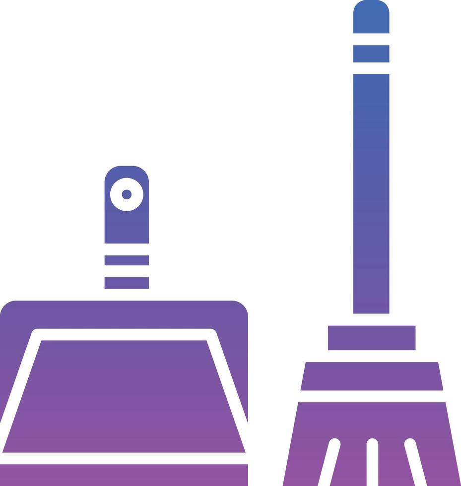 Dustpan Illustration Icon vector