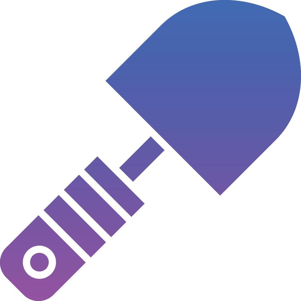 Trowel Illustration Icon vector